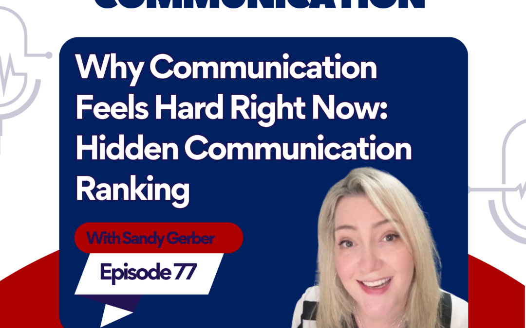 Communication choices in relationships: Hidden Communication Ranking